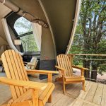 Cloud Nine Camping in Custer South Dakota - glamping deck chairs