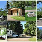 Collage of Scenes at Tower Campground in Sioux Falls South Dakota