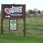 Sign for Hart Ranch Camping Resort Club in Rapid City SD