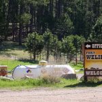 Fort Welikit Family Campground in Custer South Dakota offers tent camping, RV sites, rental cabins, and glamping tepees (tipis) and glamping covered wagon