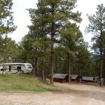 Custer Crazy Horse Campground in Custer South Dakota offers tent camping, RV sites and rental cabins.