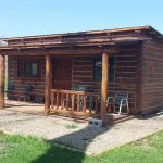 Camping cabin at Elk Creek Resort & Petrified Forest in Piedmont SD