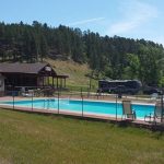 Elk Creek Resort & Petrified Forest swimming pool in Piedmont SD
