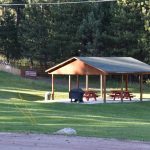 Fort Welikit Family Campground in Custer SD pavilion
