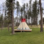 Fort Welikit Family Campground in Custer SD tepee