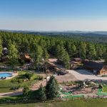 HTR Black Hills overview of swimming pool and min golf