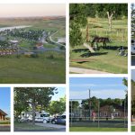 Collage of pics from Hart Ranch Camping Resort Club in Rapid City SD