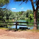 Lake at Hidden Lake Campground in Hot Springs South Dakota