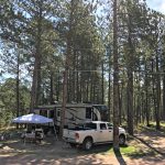 Fort Welikit Family Campground in Custer South Dakota offers tent camping, RV sites, rental cabins, and glamping tepees (tipis) and glamping covered wagon