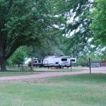 Mitchell KOA in South Dakota near I-90 shaded rv site