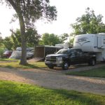 Wyatt's Hideaway Campground in Belle Fourche South Dakota - campsites