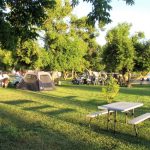 Wyatt's Hideaway Campground in Belle Fourche South Dakota LOTS OF TENTS